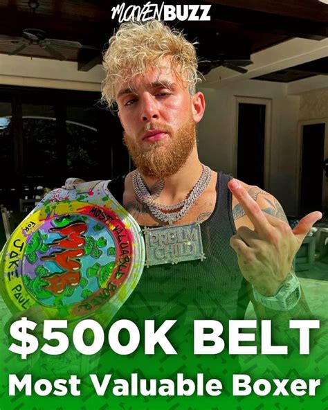 jake paul christmas belt.